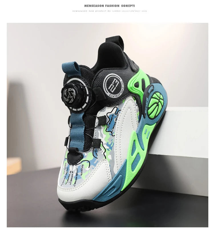 Kids Basketball Shoes Boys Girls Fashion Sneakers .