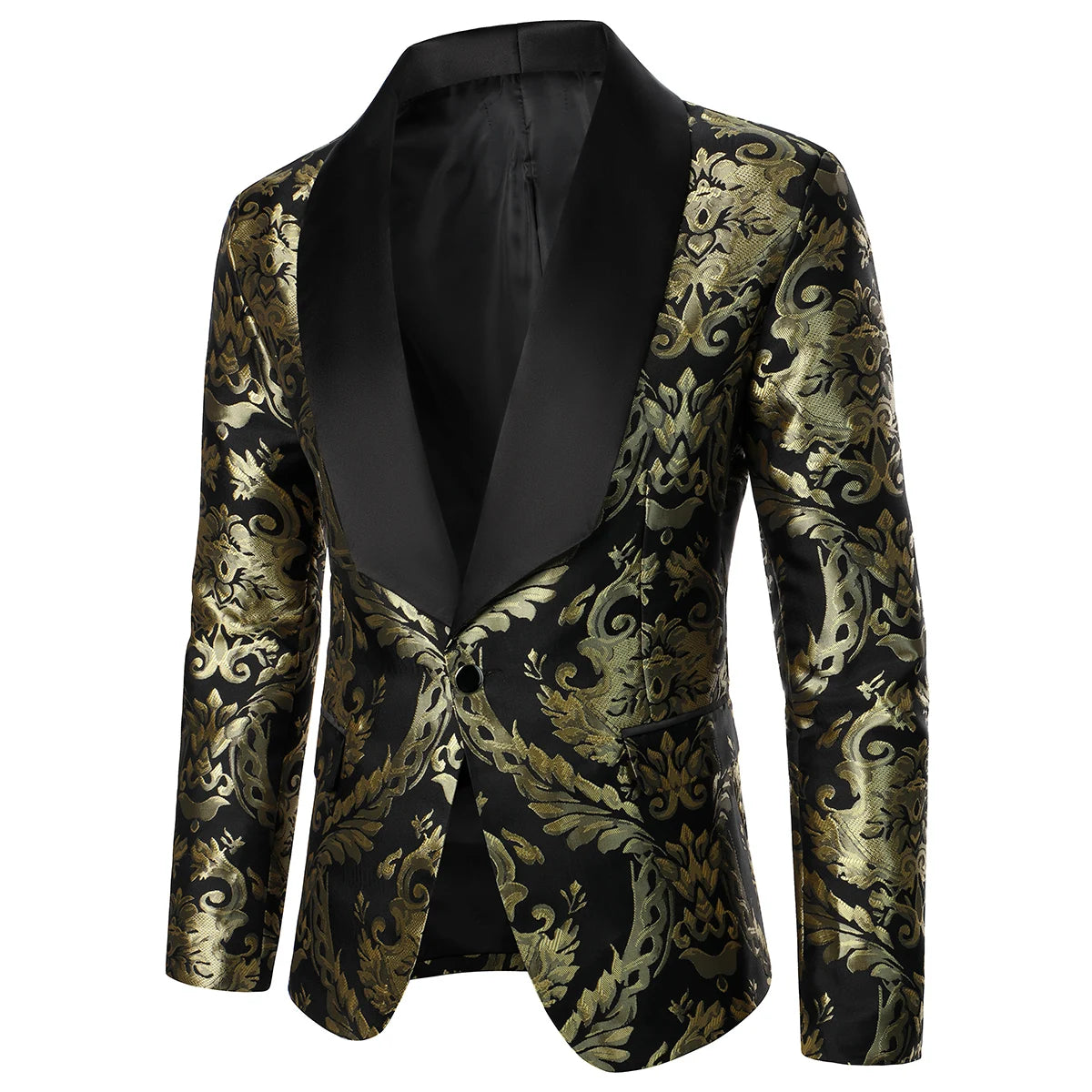 Men's Suit Texture Luxury Tuxedo Men's Blazer.