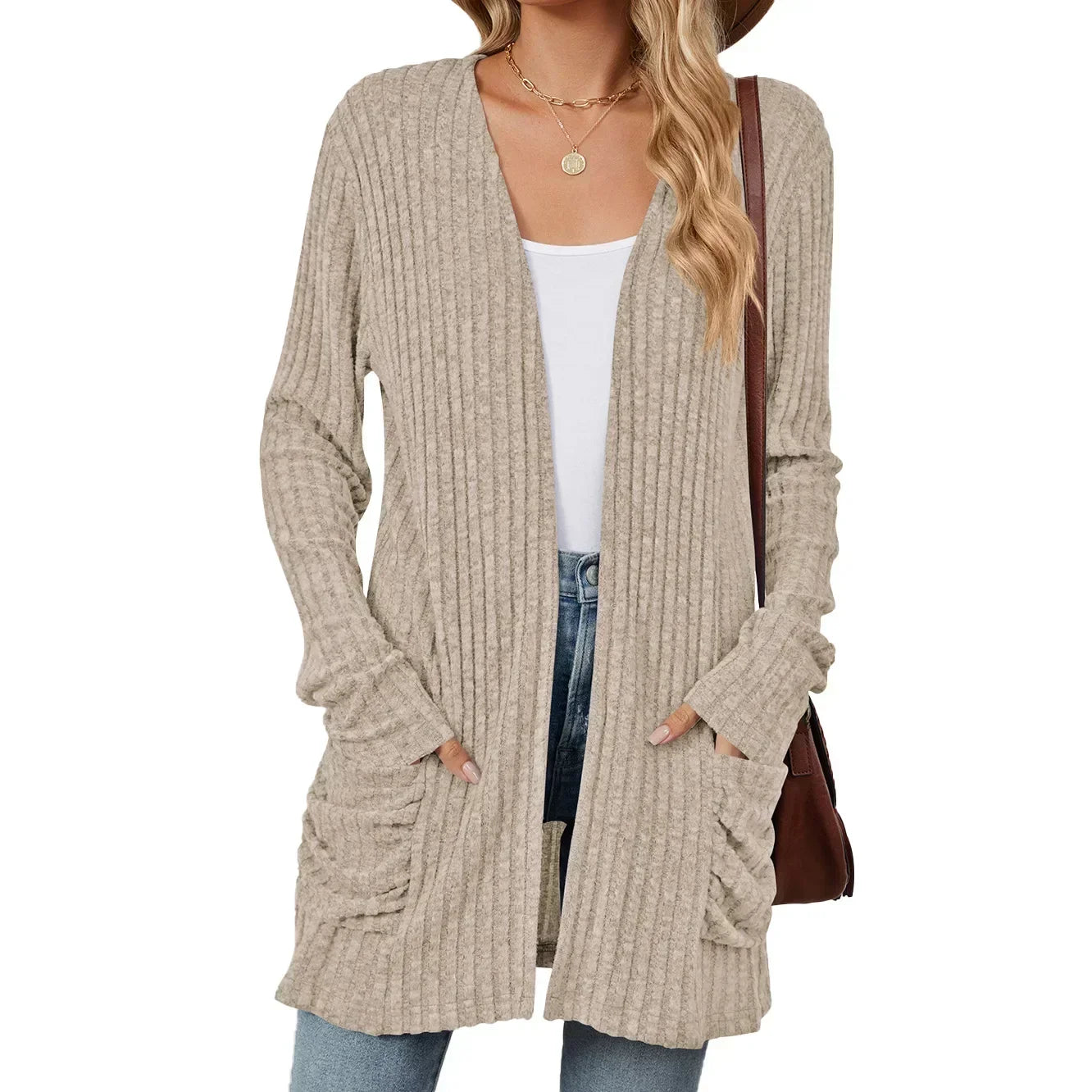 Harajuku Women Basic Jacket Cardigans Autumn Casual .