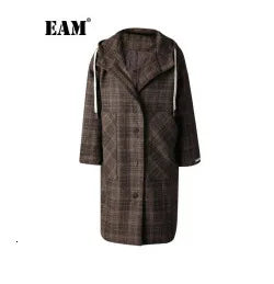 EAM Green Brief Blazer Women Big Size Casual .