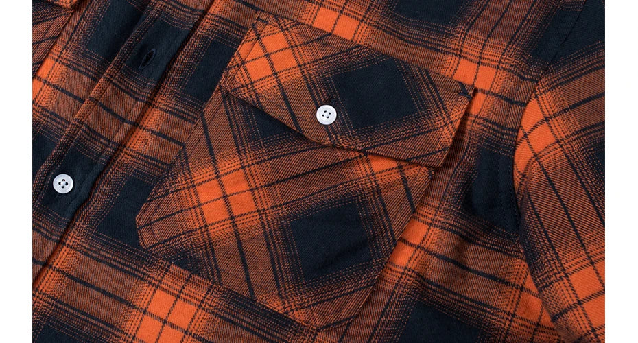 MAGCOMSEN Men's Fleece Plaid Flannel Shirt Jacket.