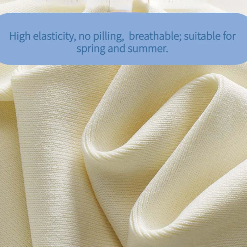 V-neck Classic Vest Women‘s Spring/Summer Viscose Basic Butoon .