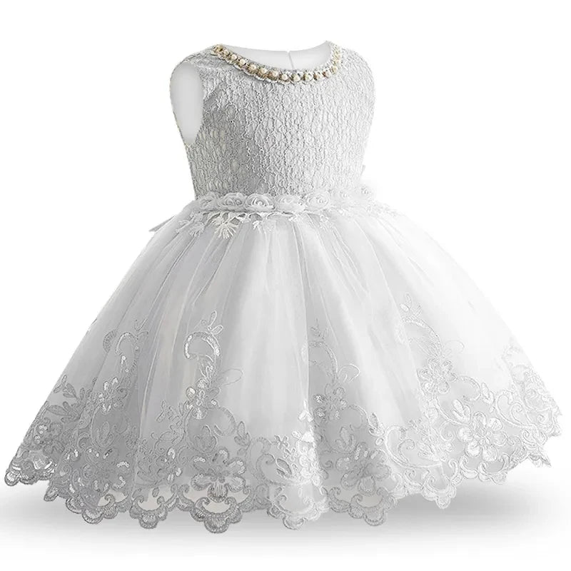 Newborn Elegant Bridesmaid Baby Girl Dresses .