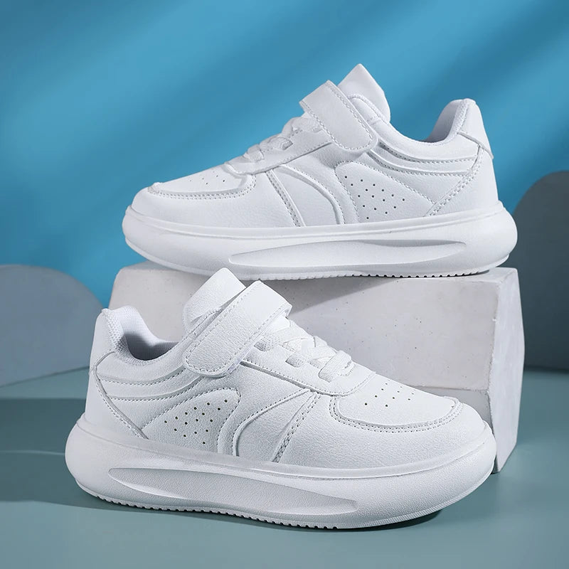 7-13 Boys Shoes Sneakers Fashion Black White Shoes for Kids Girls .