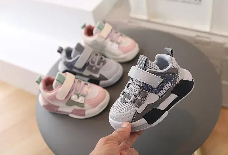 Kids Sports Shoes New Boy' Soft Sole Antiskid Shoes 1-3Year Old .