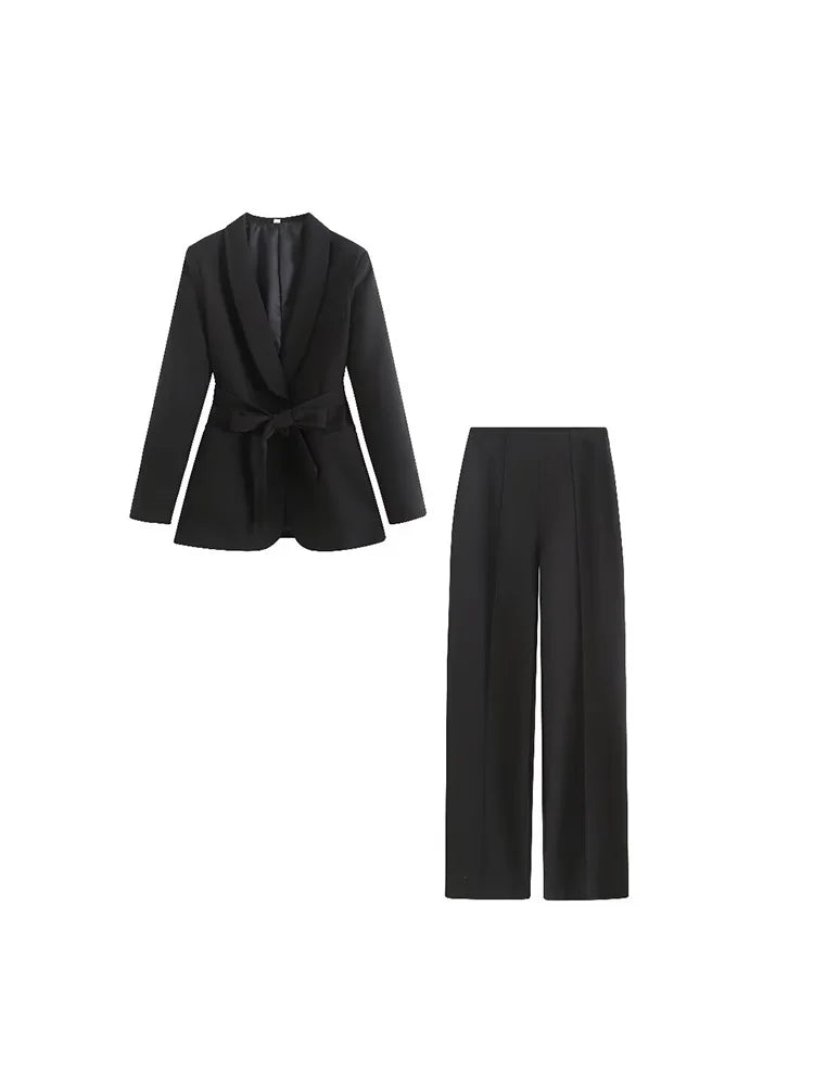 2025 Spring Summer 2 pieces sets Fashion Blazers.