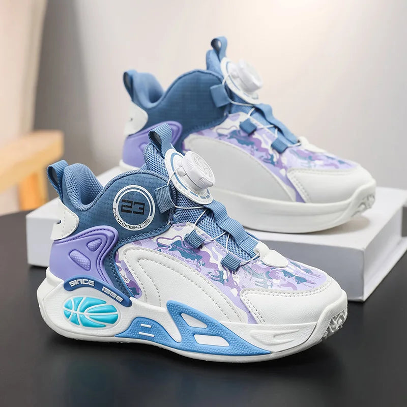 Kids Basketball Shoes Boys Girls Fashion Sneakers .