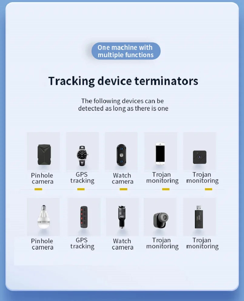 Wiretapping Bug Mini Spy Gadgets Detector Antiradar.