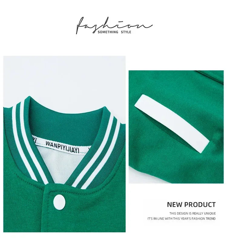 Fashion Spring Autumn Long Sleeve Outwear Teenager Kids.