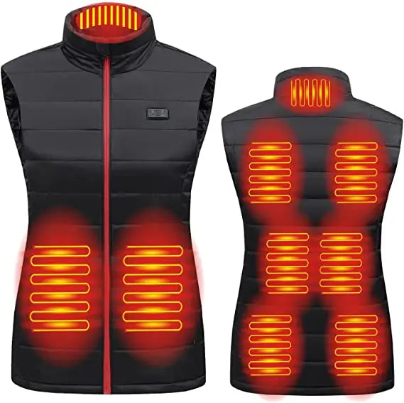 Women Heated Vest Electric Heated Jackets Women Sportswear.
