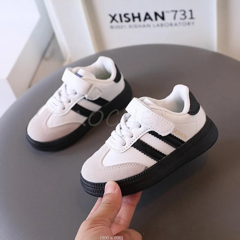 Kids' Sneakers Kids' Fashion Design White non-slip casual Shoes Boys Girls.