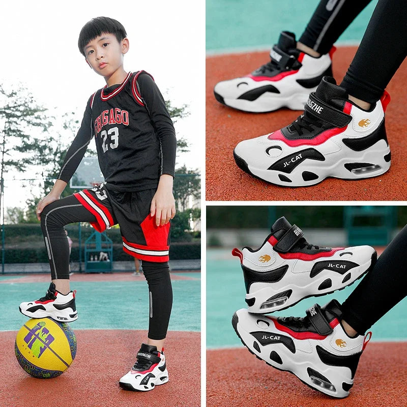 Kids Basketball Shoes Boys Student Sports Shoes.