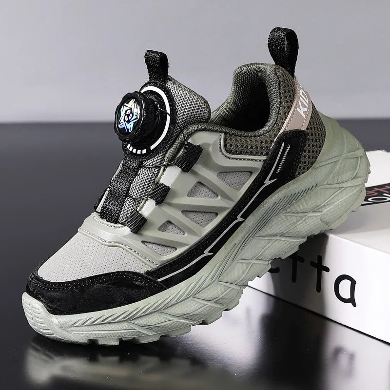 Fashion Knob Sports Shoes For Boys Comfortable Platform Children .