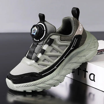 Fashion Knob Sports Shoes For Boys Comfortable Platform Children .