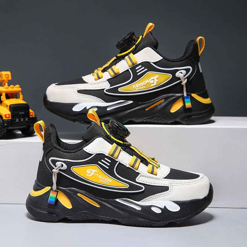 Summer Children Sneakers Breathable 5-16Years Boys' Running Shoes.