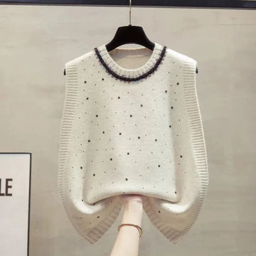 Korean Fashion Autumn New Sweaters Vest Women .