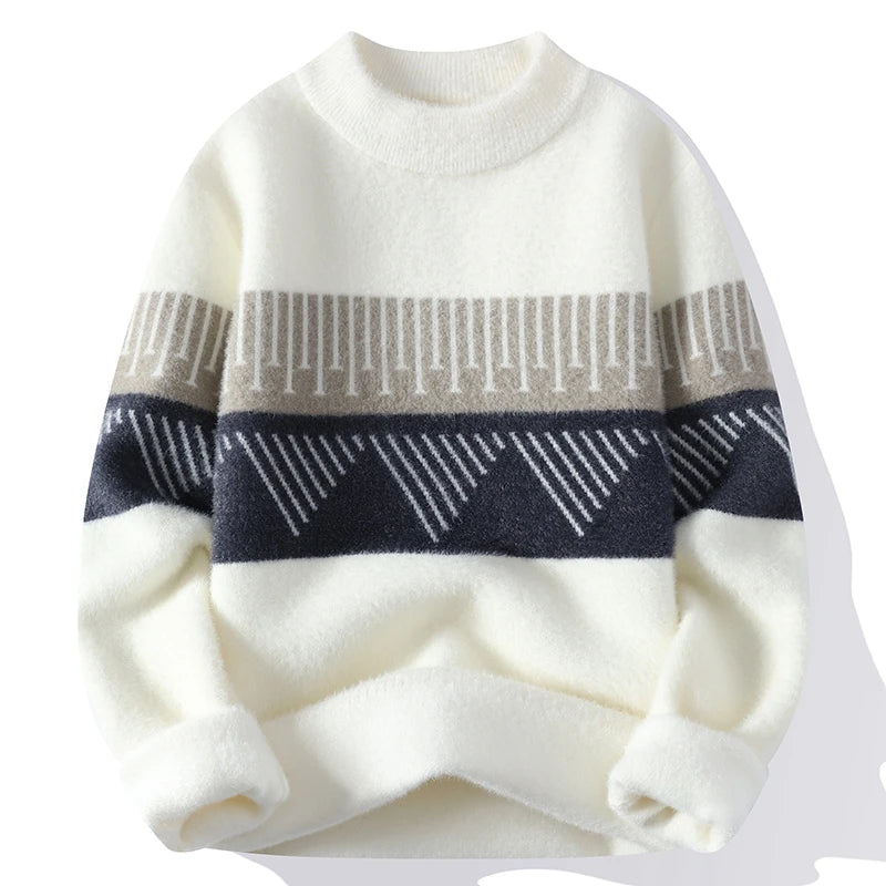 Fall Mens Christmas Cashmere Sweater O Neck Men .