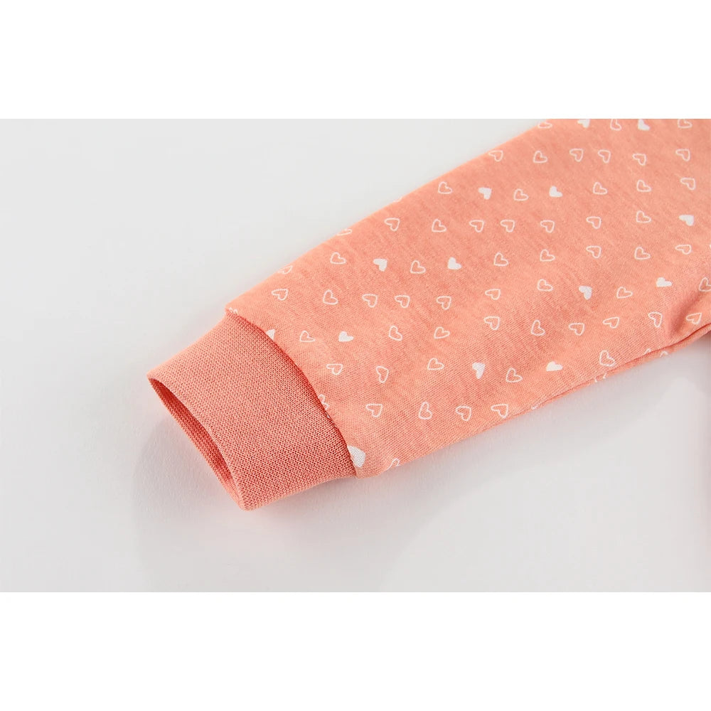 Kiddiezoom Fashion Cartoon  Orange Love 100%Cotton .