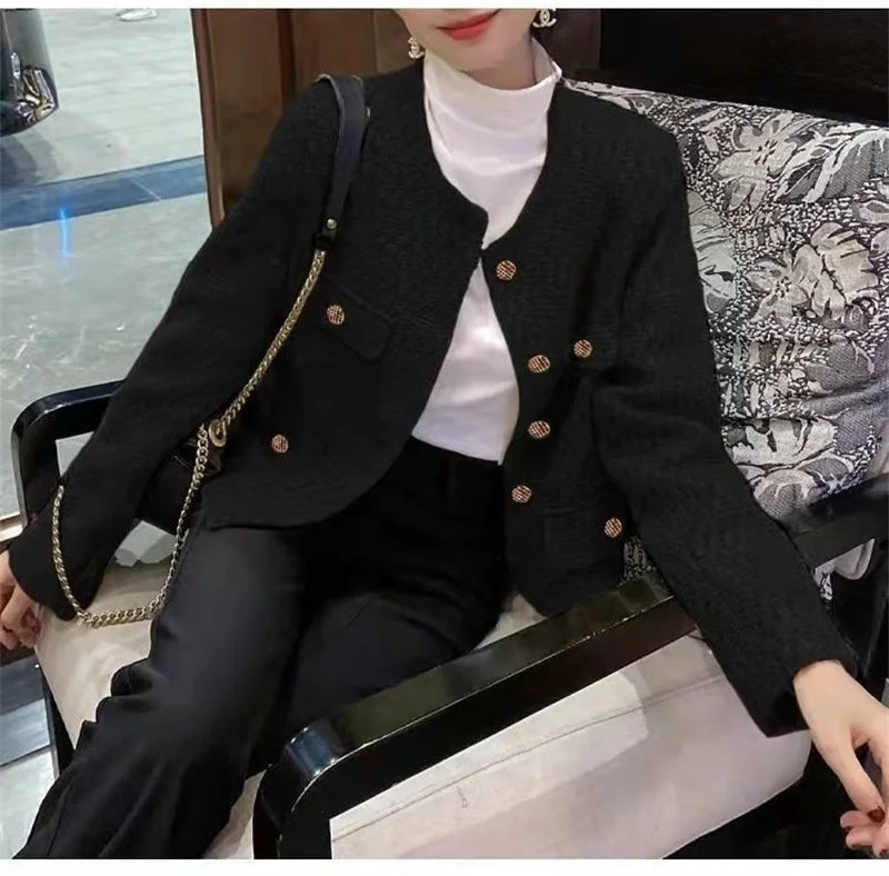 New Suit Female Coat Spring Autumn Fashion Korean Long Sleeve Slim Blazers.