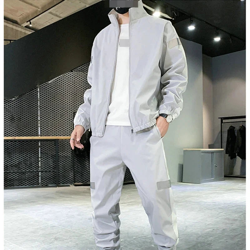 Customizable Men Sportswear Set Spring Autumn Set Suits