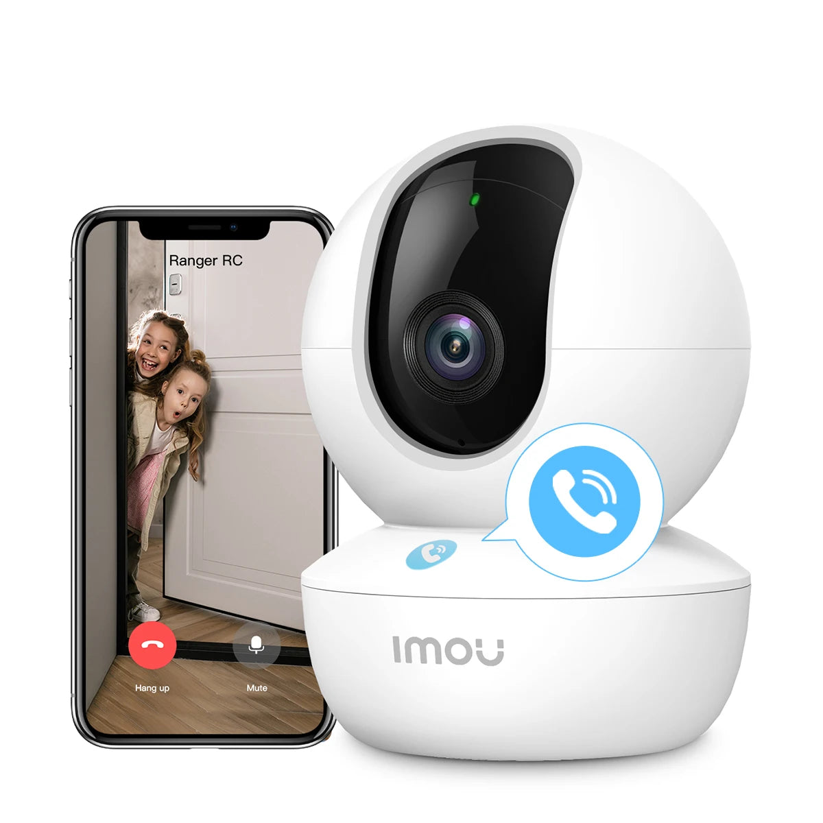 IMOU Indoor Camera 360° PTZ WiFi Camera Home CCTV,