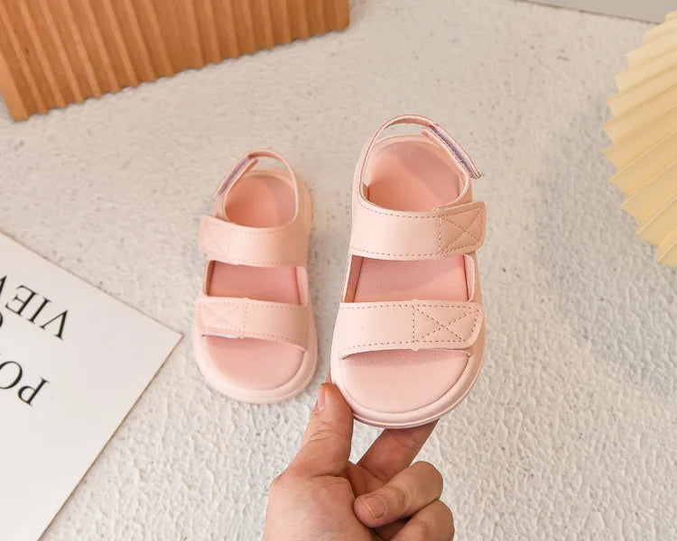 Kids Beach Shoes Casual Soild Color Boys Girls Sandals .