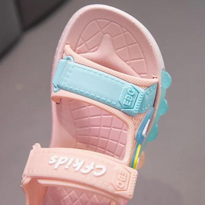 Kids Sandals for Boys Girls Soft Beach Shoes .