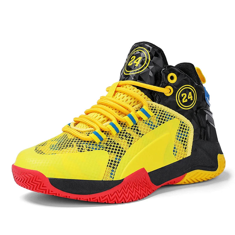 Kids Basketball Shoes Boys Sneakers Non-slip Child .