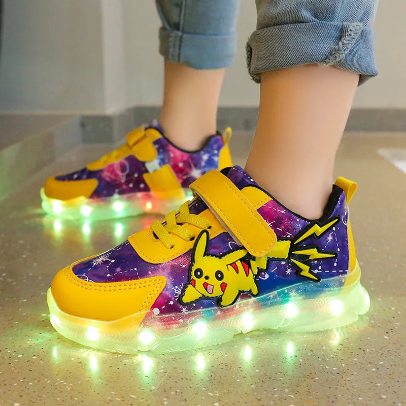 Kids'Casual Shoes Boys Rechargeable Cartoon PU Leather.
