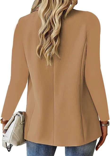 Women OL Blazer Spring Autumn Female One Button Long Sleeve.