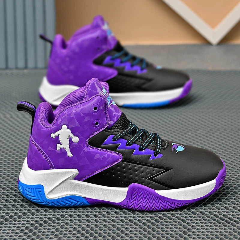 Children Basketball Shoes For Boys Girls Trainers High .