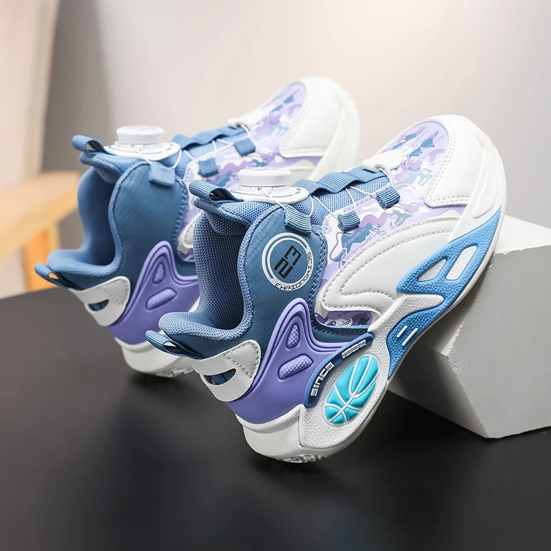 Kids Basketball Shoes Boys Girls Fashion Sneakers .
