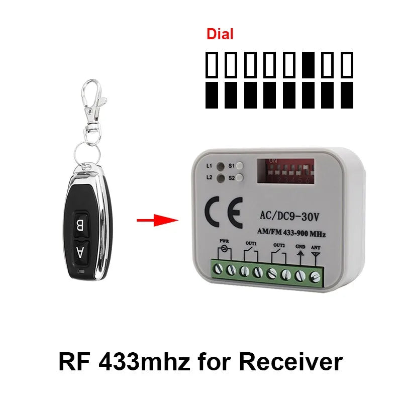 Remote Control Switch Receiver 300-868MHz 433MHz Receiver .