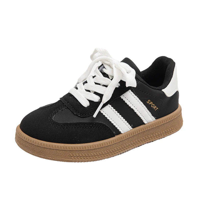 New Simple Kids Sneakers for Girls Patchwork Non-slip Boys Causal .
