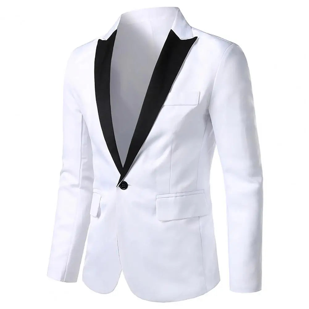 Men Suit Jacket Long Sleeve Men Suit Blazers.