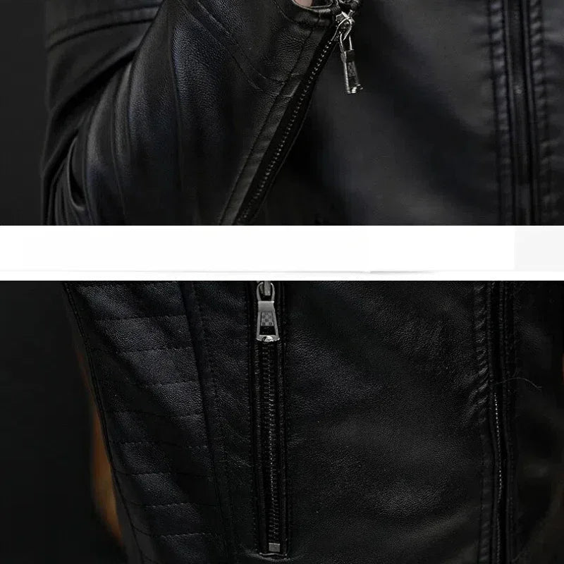 Half High Collar Jackets Solid Color Zipper Long Sleeve Cardigan .