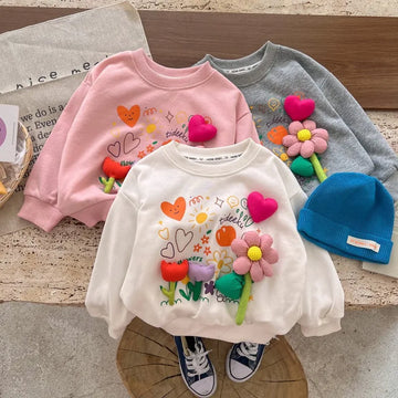 Girls' Hoodies Spring And Autumn Styles Children's .