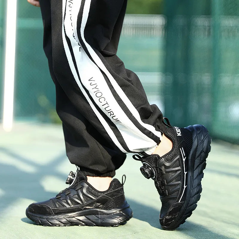 Fashion Knob Sports Shoes For Boys Comfortable Platform Children .