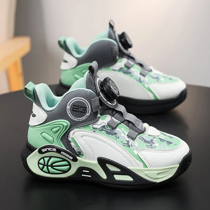 Kids Basketball Shoes Boys Girls Fashion Sneakers .