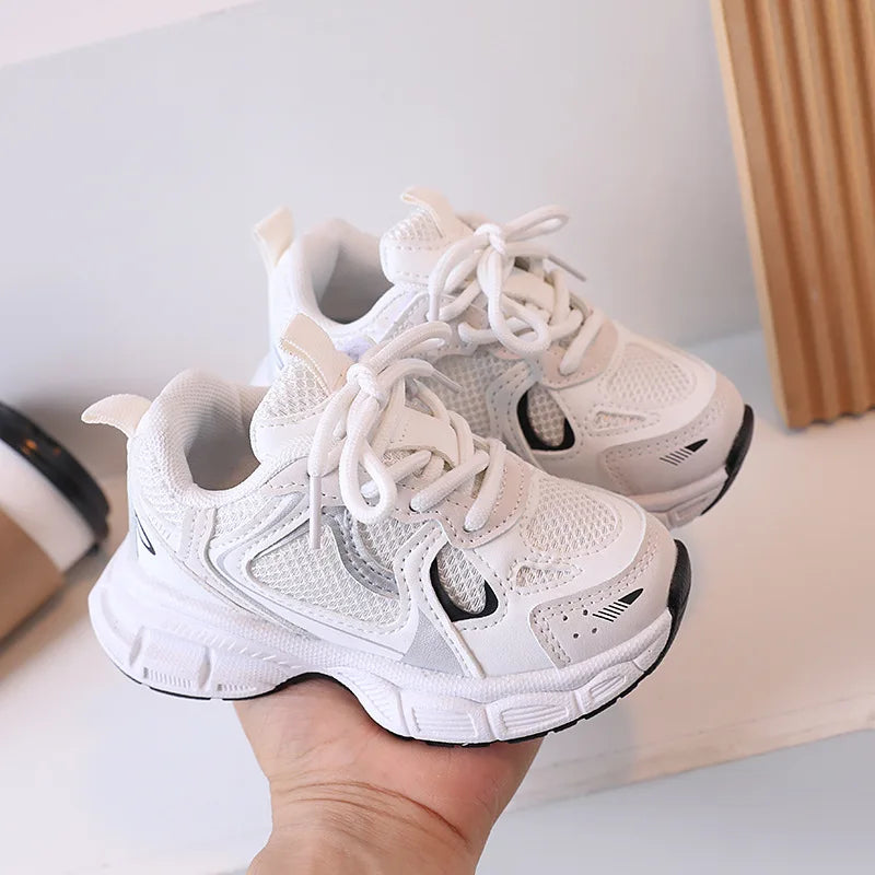 Kids Casual Sports Shoes with Thick Soles Boys Girls Fashion.