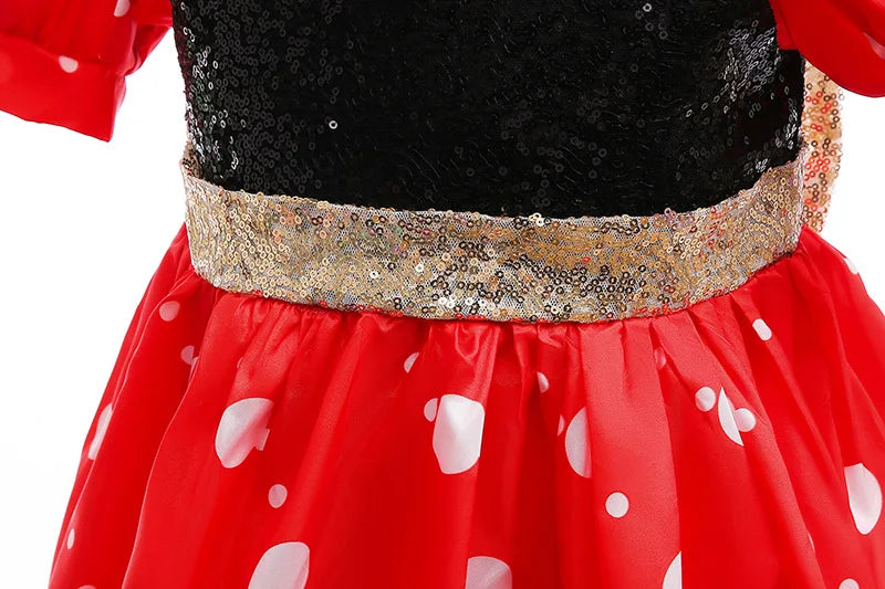 Little Girl Mickey Dress Toddler Kids Minnie Cosplay .