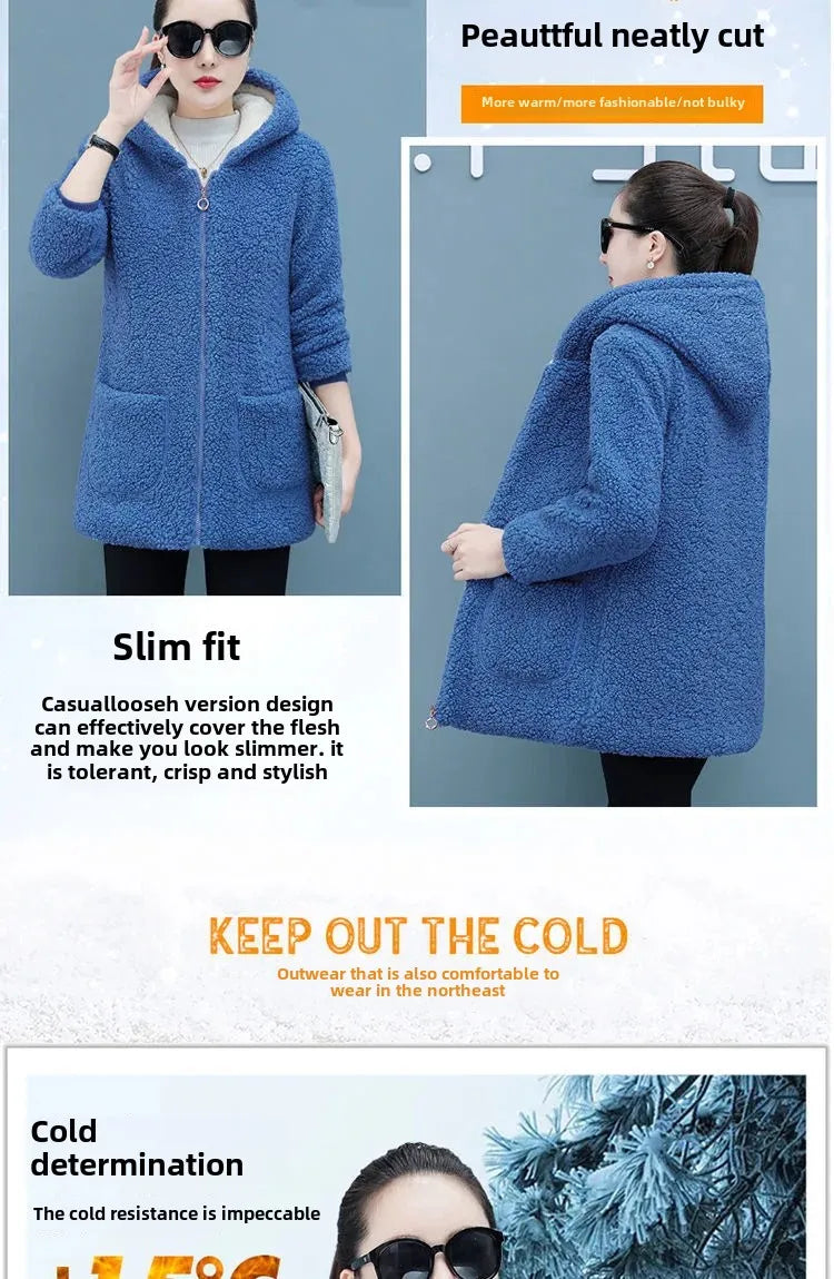Hot Sale Of The Season New Korean Style Loose Fleece.