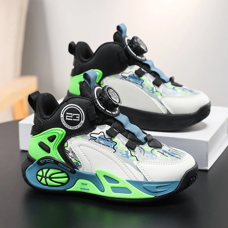 Kids Basketball Shoes Boys Girls Fashion Sneakers .