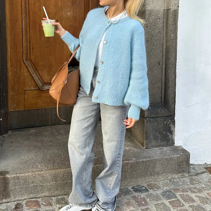 Maemukilabe Women Chic Fashion Cardigans Spring ,