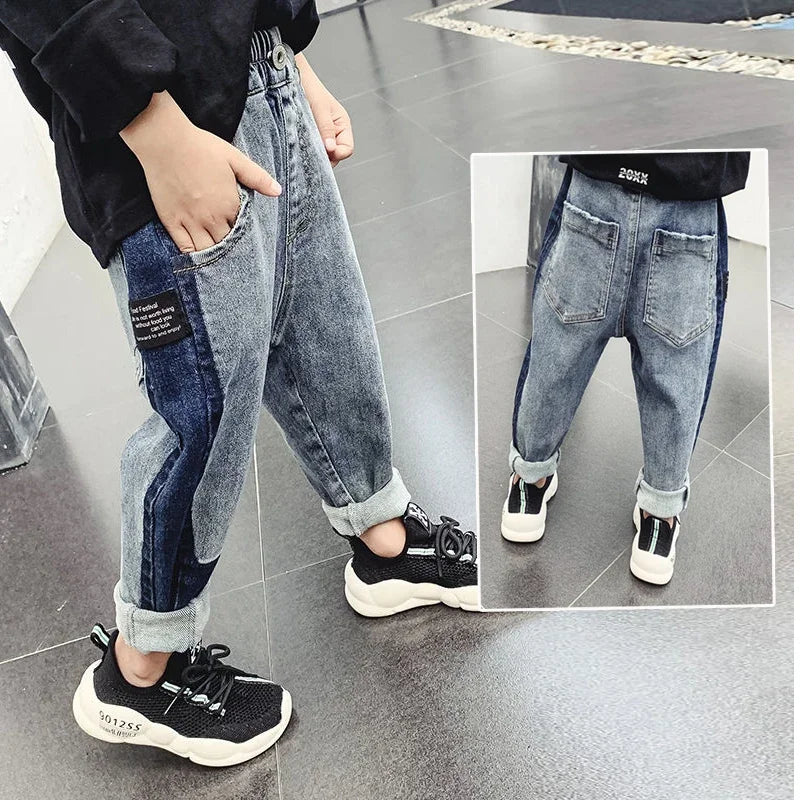 IENENS 5-13Y Kids Boys Clothes Skinny Jeans Classic Pants .
