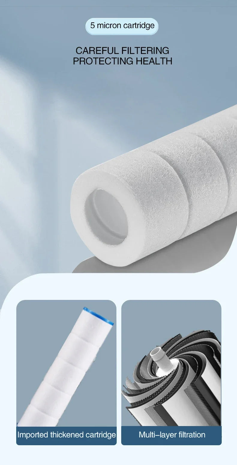 High Pressurized Filter Shower Head 3-mode Adjustable Spray with  Bathroom Accessories.