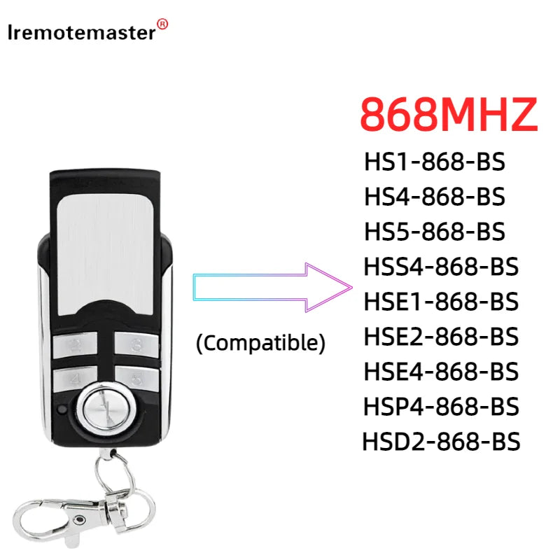 Compatible BiSecure HSE2 HSE4 868 BS Remote Controller .