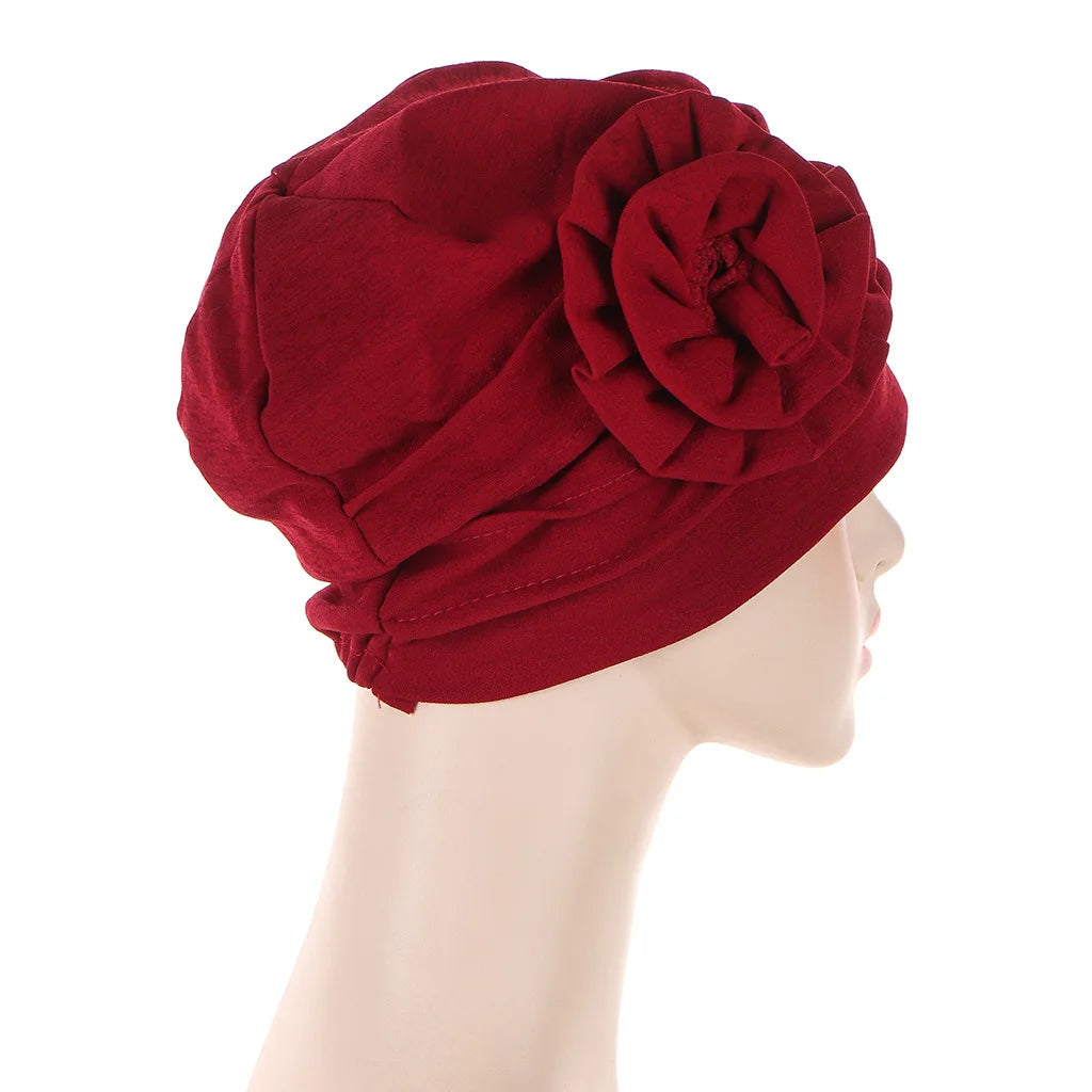 Trendy Crinkle Women's Hijab Solid Color Muslim Ladies .