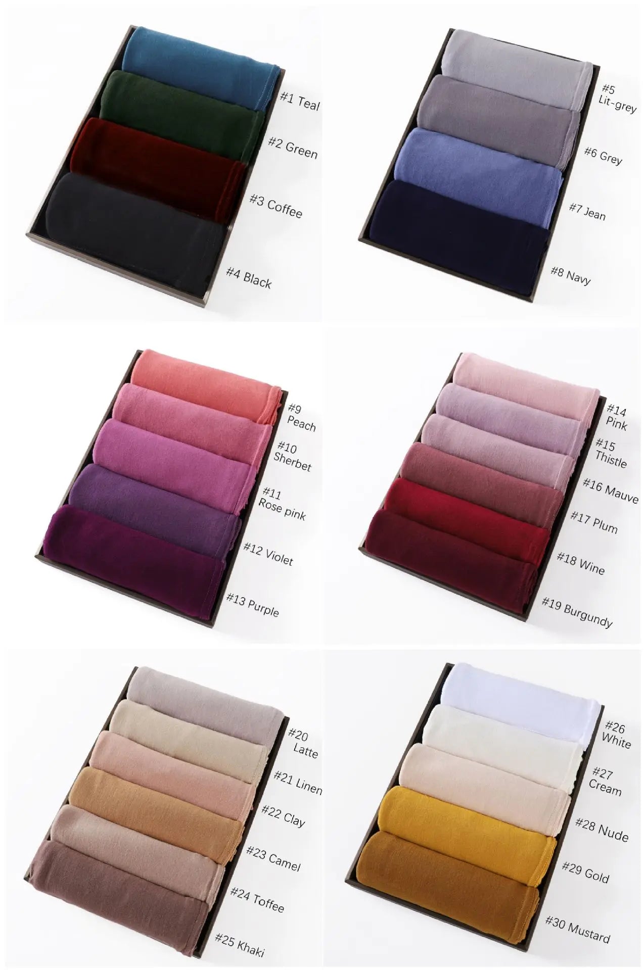 Modal Cotton Jersey Hijabs For Woman Long Muslim Scarf .