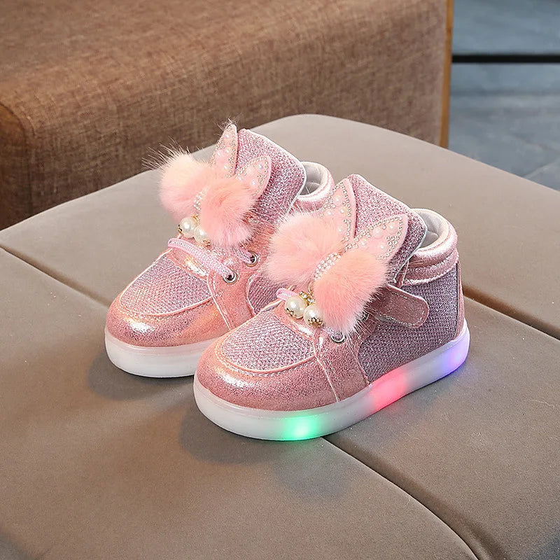 Kids Sneakers With lamp Children Baby Girls Boys .